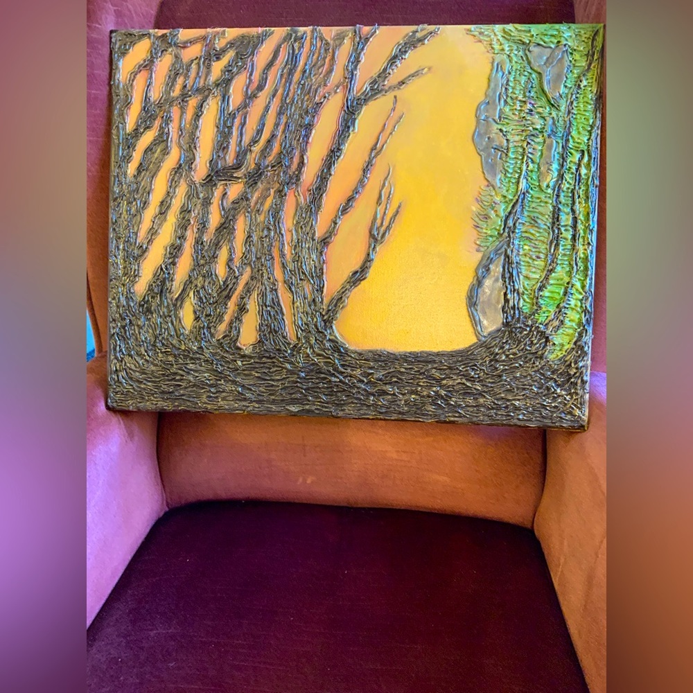 OIL PAINTING ON CANVAS PICTURE